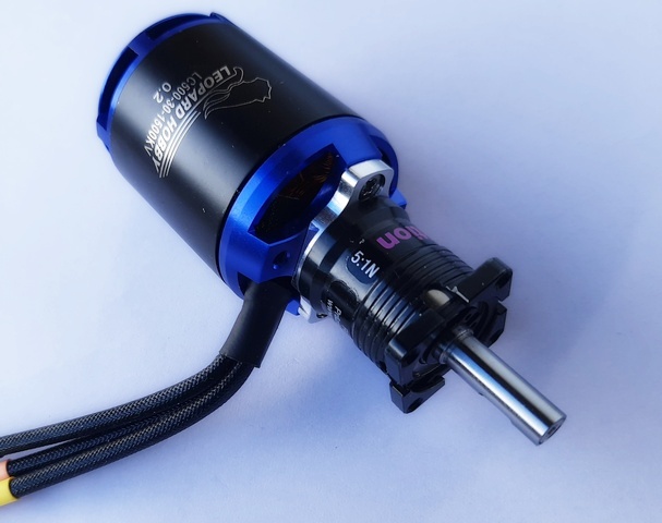 Leopard LC500 6pol 1450KV mit Micro Edition 5:1N/T